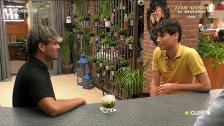 Manuel y Frederick en 'First Dates'