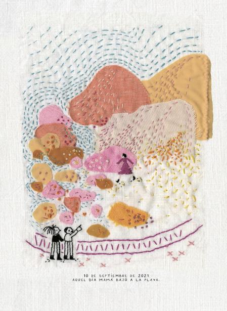 Una página de 'El Cuerpo de Cristo', de Bea Lema