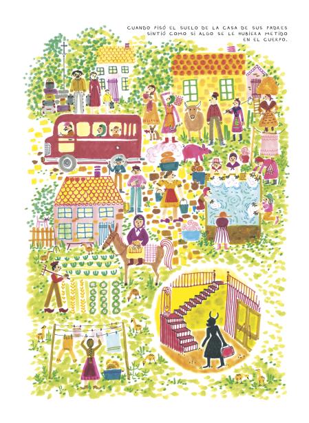 Una página de 'El Cuerpo de Cristo', de Bea Lema