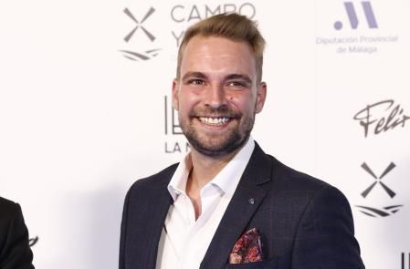 Jose Maria Almoguera at the front row of “FelixRamiro” collection during Pasarela Cibeles Mercedes-Benz Fashion Week Madrid 2024 in Madrid on Monday, 16 September 202
