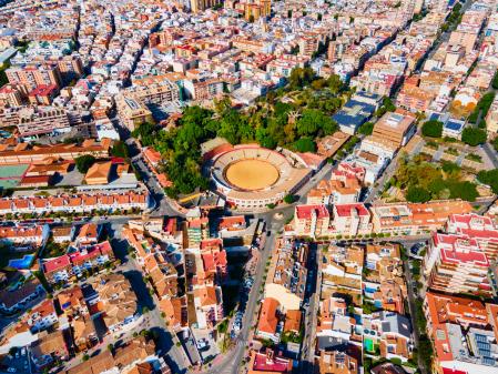 Imagen aérea de Fuengirola