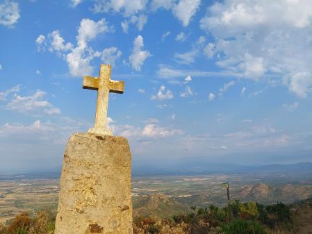 La Cruz Blanca, a medio camino entre Pau y Sant Pere de Rodes