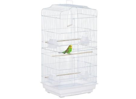 PawHut - Jaula para pájaros de metal