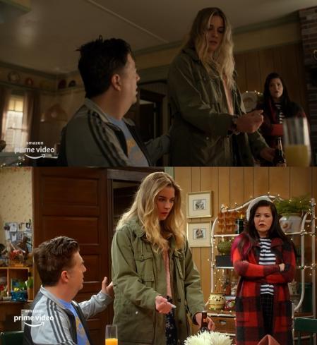 Con solo un movimiento de cámara y la iluminación adecuada, la serie pasa de ser un drama a una sitcom.