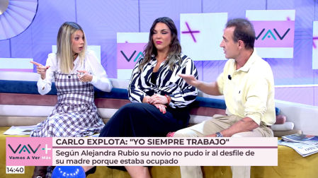 Enganchón entre Alessandro Lequio y Alejandra Rubio por Carlo Constanzia