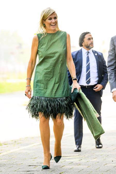 La reina Máxima de Holanda en el evento celebrado en Rotterdam
