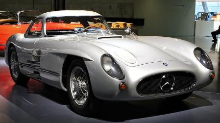 Uno de los Unlenhaut Coupé, expuesto en el Museo de Mercedes de Stuttgart.