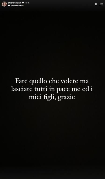 Chiara Ferragni interviene en la pelea entre Tony Effe y Fedez para pedir protección por sus hijos.