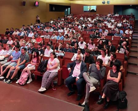 Asistentes a la presentación de los Premios Ludi