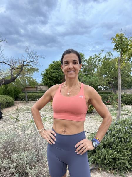 Maria José Guaps entrena seis días a la semana antes de ir a la escuela