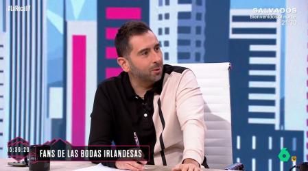 Nuria Roca no daba crédito a la pregunta picante de Berni Barrachina.