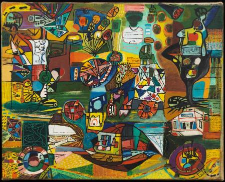 'Espera de espuma', 1944, por Sonja Sekula