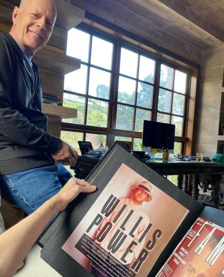 Tallulah Willis comparte algunas imágenes inéditas con su padre.