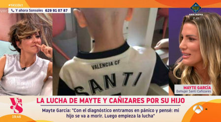 Mayte García confesó cómo fue el proceso de aceptación ante la inevitable despedida de su hijo Santi, quien falleció en 2018 a causa de un tumor cerebral
