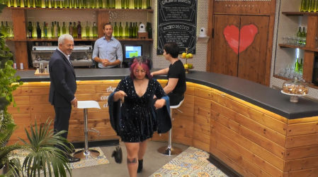 Diana huye de 'First Dates'