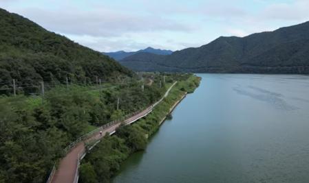 El carril bici que une Seúl y Busán discurre junto a paisajes impresionantes&nbsp;