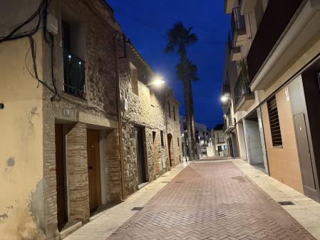 Fotografía nocturna en la calle