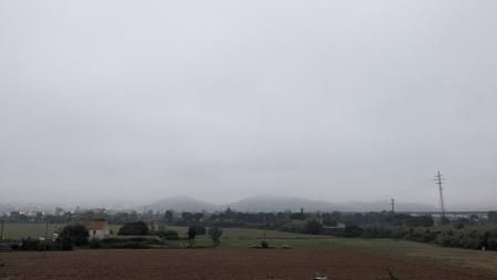 Nieblas en el Vallès.