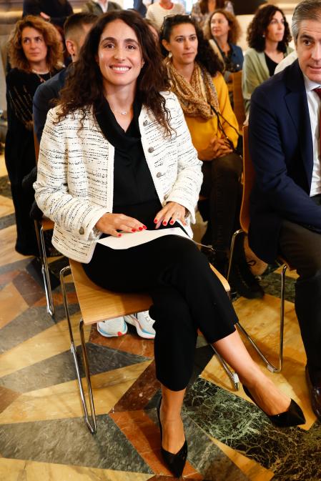 Mery Perelló en el evento de la Fundación Rafa Nadal en Madrid