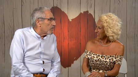 Lola y Jesús en 'First Dates'