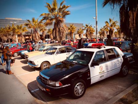 Chrysler Saratoga regulado como coche de policía