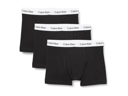 Calvin Klein calzoncillos Boxer pack de 3 en negro