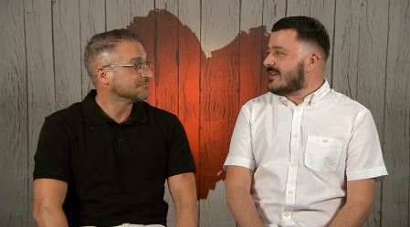 Vicenzo y Nacho en 'First Dates'