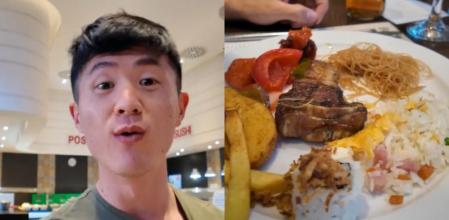 Un chino enseña cómo amortizar un buffet libre: “El objetivo no es disfrutar de la comida, sino recuperar la inversión”