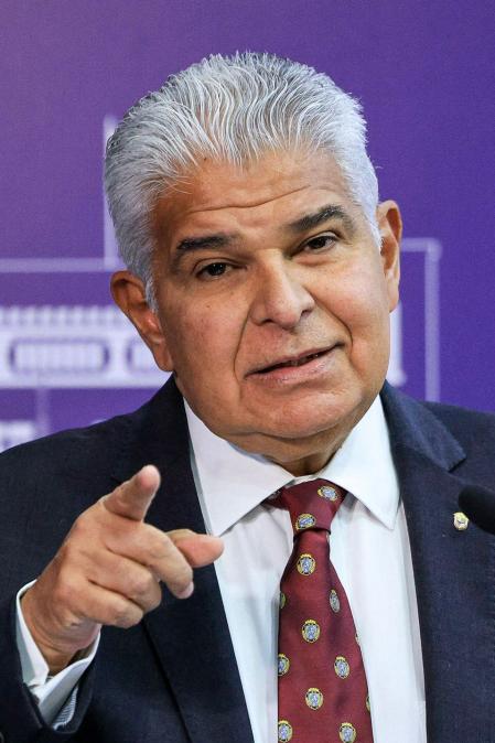 El presidente panameño José Raúl Mulino.