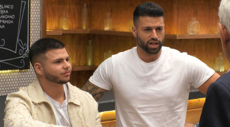 Dani y Cristian en 'First Dates'