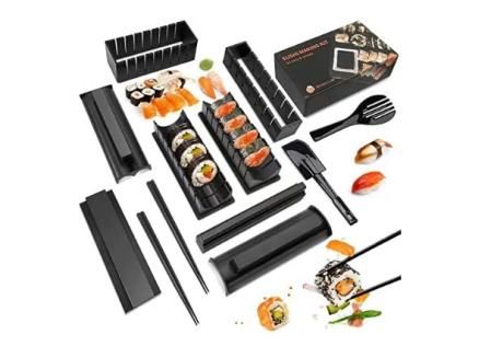 MLRYH - Kit de 12 piezas para hacer sushi