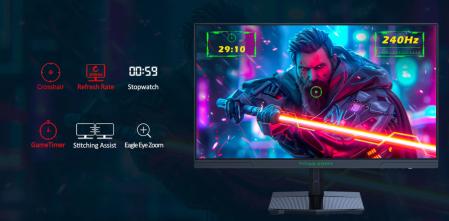 Este monitor cuenta con unas características fantásticas para el gaming