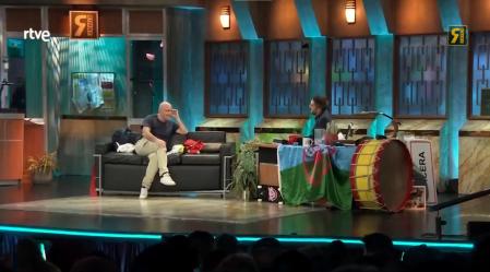 El periodista respondía a las preguntas clásicas de Broncano.