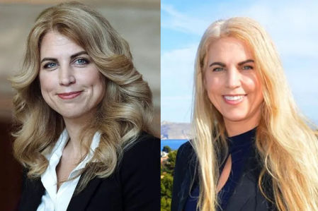Liz Parrish antes y después del someterse al tratamiento genético