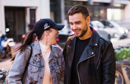 Singer Liam Payne and Maya Henry in Paris , France, on November 19th 2019.