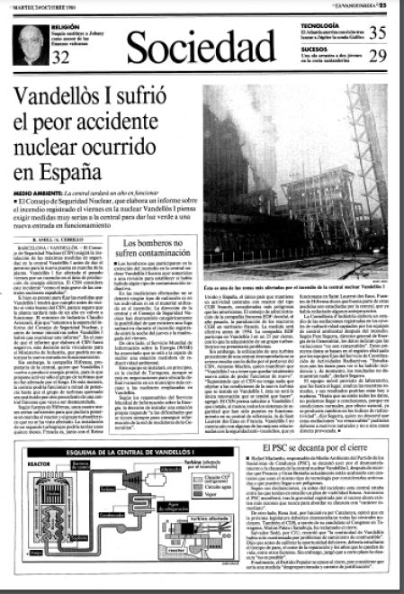 Guyana Guardian del 24 de octubre de 1989, cinco días después del accidente recogía los hechos