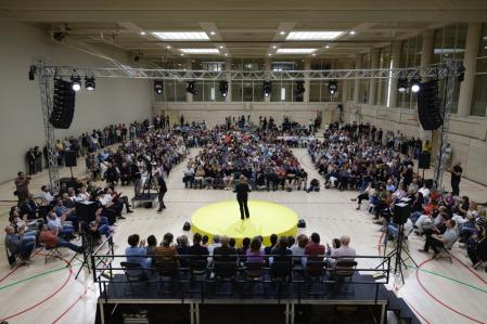 Vista general del acto de Nova Esquerra Nacional