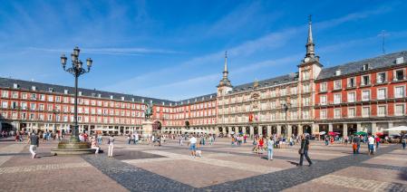 La plaza Mayor de Madrid, escenario de 