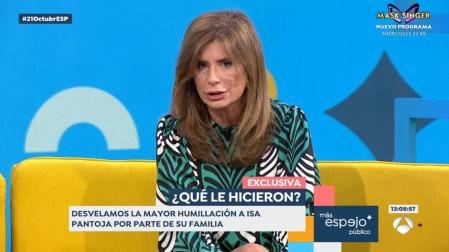 Isa Pantoja sufrió un episodio horrible en su propia casa siendo una niña.