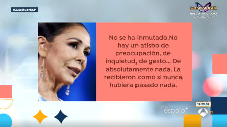 'Espejo Público' desvela más de los desprecios que sufrió Isa Pantoja en su adolescencia.