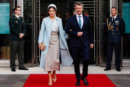 Los reyes Federico y Mary de Dinamarca en Berlín