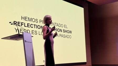 Aleksandra Olzewska, directora digital de Desigual, durante el Tex & Tech DE 2024