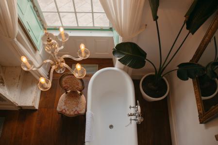 Hay muchos detalles 'vintage' en las habitaciones