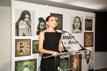 Marta Nieto, vestida de Sportmax, fue la encargada de conducir la velada