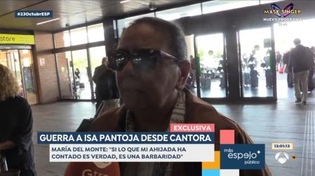 María del Monte se pronuncia por primera vez sobre las palabras de Isa Pantoja.