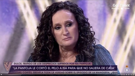 Dulce Delapiedra confiesa que Isabel Pantoja le cortó el pelo a Isa Pi para que no saliera de casa