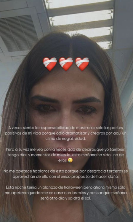 Sofía Suescun no lleva nada bien tener que aparentar que siempre está bien