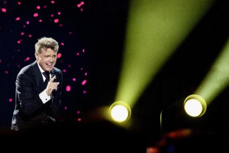 FOTO ALEX GARCIA CONCIERTO DE LUIS MIGUEL EN EL PALAU SANT JORDI 2024/07/17