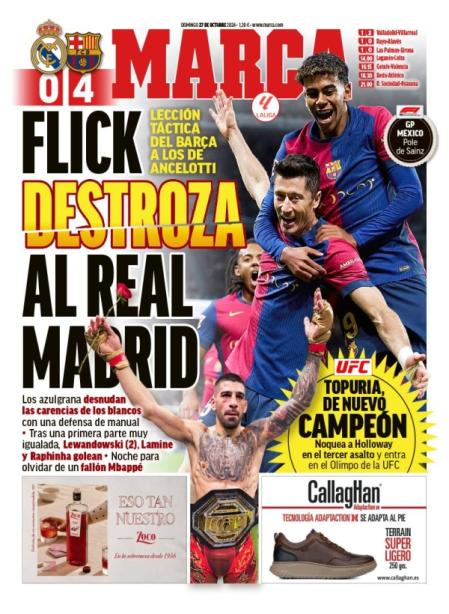 La portada del diario 'Marca'