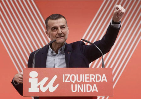 El coordinador federal de IU, Antonio Maíllo